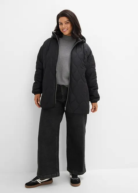 Tunn, quiltad jacka, bonprix