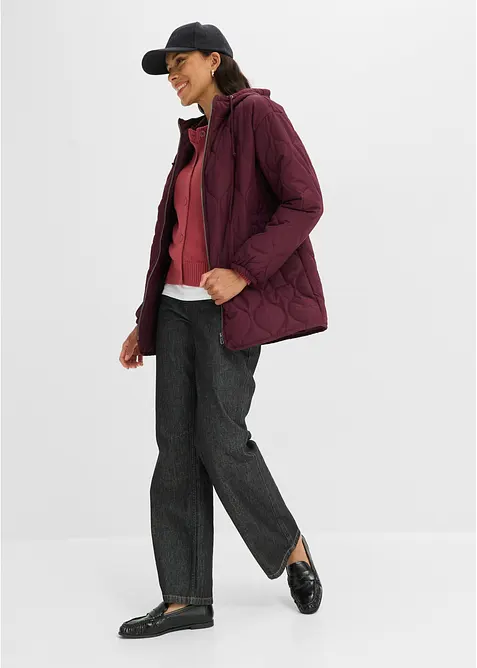 Tunn, quiltad jacka, bonprix