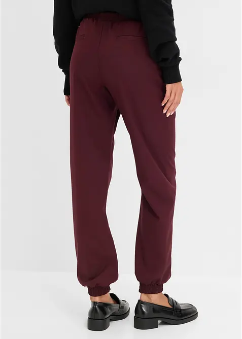 Joggpants i materialmix, bonprix