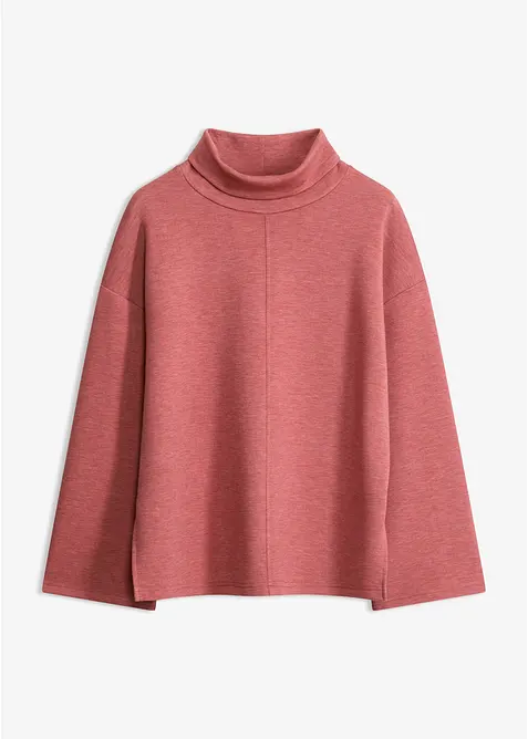 Sweatshirt i stabil trik&aring;, bonprix