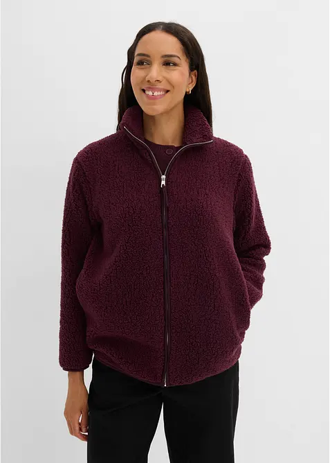 Jacka i teddyfleece, bonprix