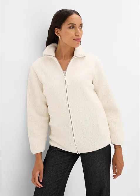 Jacka i teddyfleece, bonprix