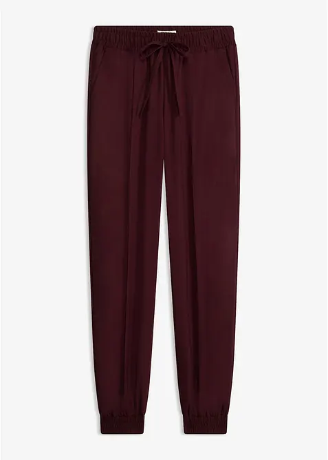 Joggpants i materialmix, bonprix