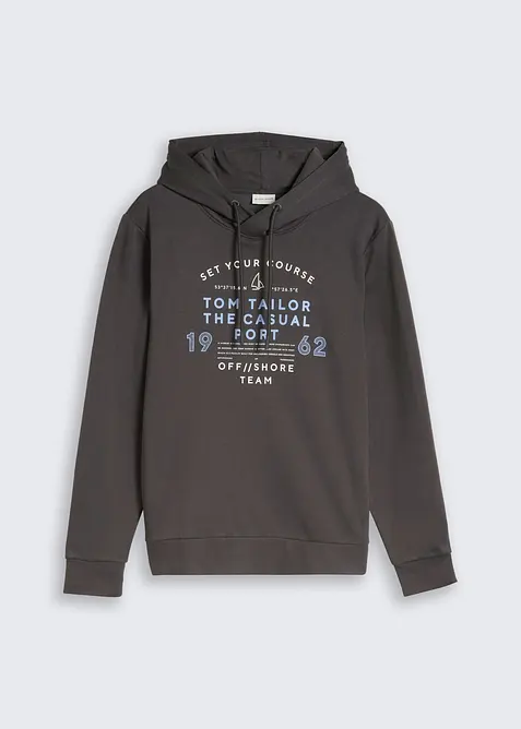 Sweatshirt med huva fr&aring;n Tom Tailor, Tom Tailor