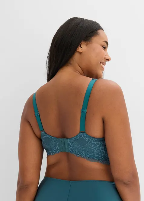 Minimizer-bralette utan bygel, med skir spets, bonprix