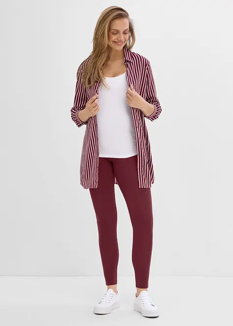 Mammaleggings med ekologisk bomull (2-pack), bonprix