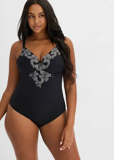 Body med kraftigt formande effekt, utan bygel, bonprix