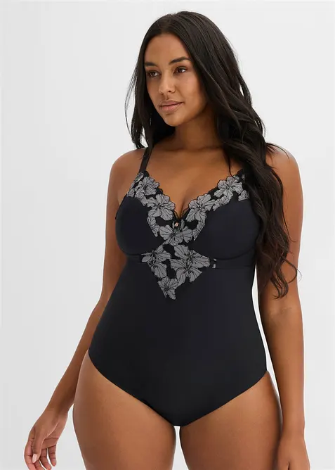 Body med kraftigt formande effekt, utan bygel, bonprix