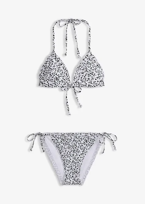 Bikini med rysch (2 delar), bonprix