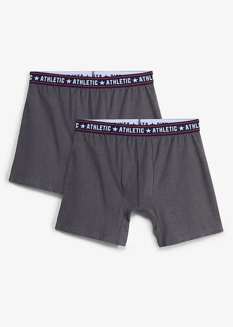 Boxershorts med bomull (2-pack), bonprix