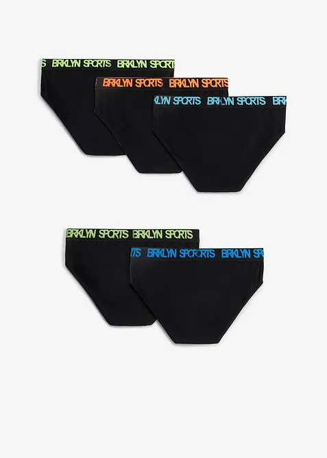 Kalsong med mjuk ekologisk bomull (5-pack), bonprix