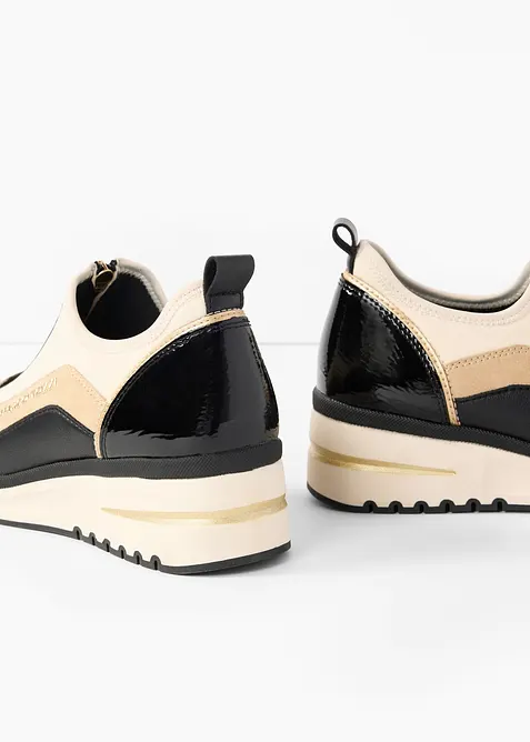 Marco Tozzi-sneakers med dragkedja, Marco Tozzi