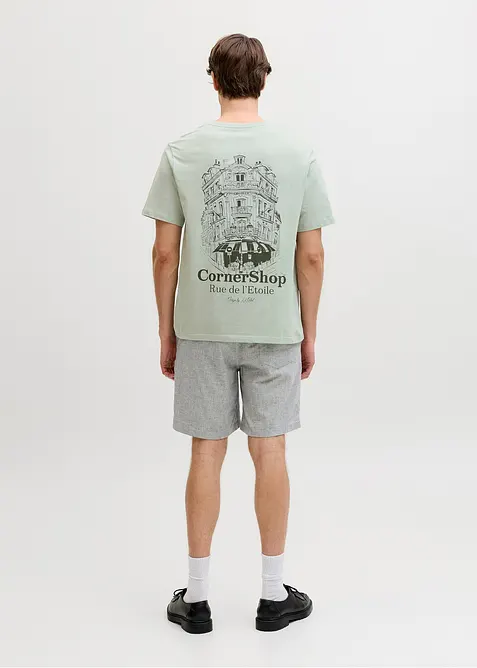 T-shirt i bomull fr&aring;n JJ REBEL, JJ REBEL