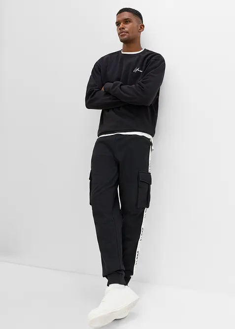 Sweatshirt av ekologisk bomull, Loose Fit, bonprix