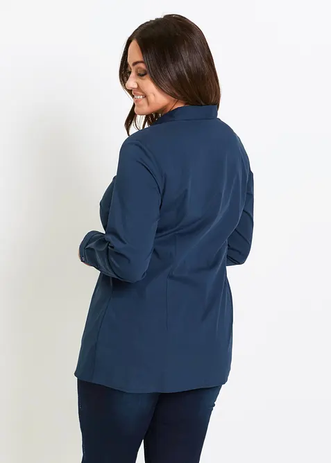 L&aring;ng stretchblus, bonprix