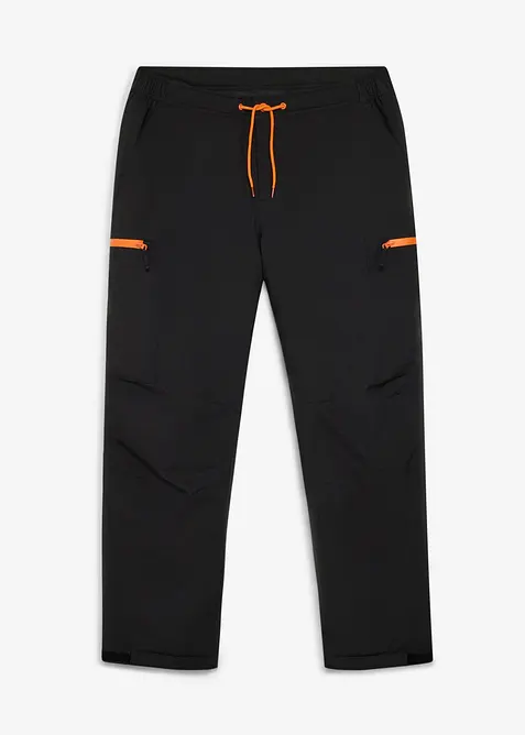 Vattent&auml;t funktionsbyxa med v&auml;rmande foder, avslappnad passform, bonprix