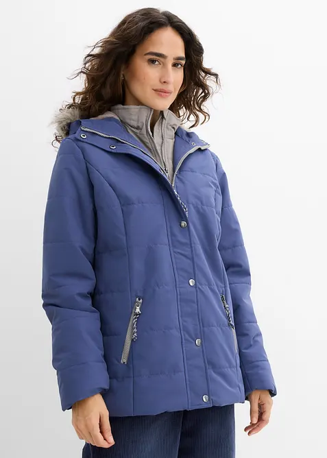 Vinterjacka med 2-i-1-look, bonprix
