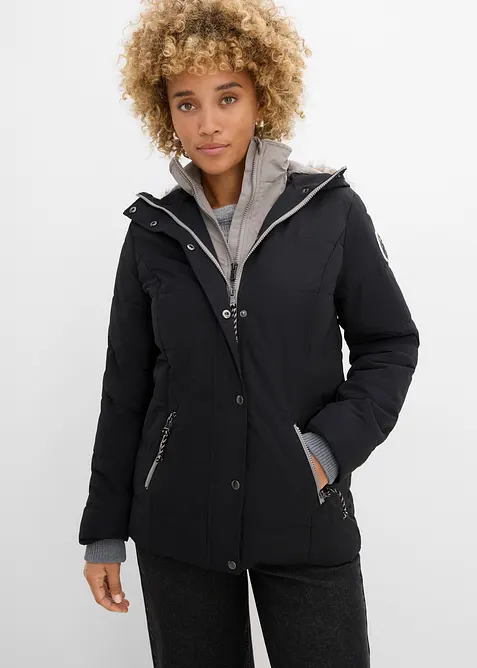 Vinterjacka med 2-i-1-look, bonprix