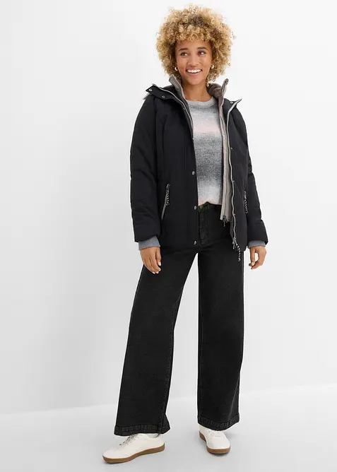 Vinterjacka med 2-i-1-look, bonprix