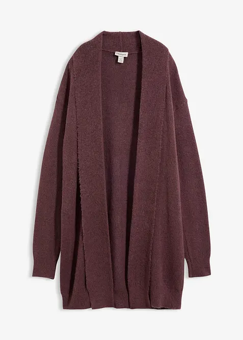 L&aring;ng cardigan med sjalkrage, bonprix