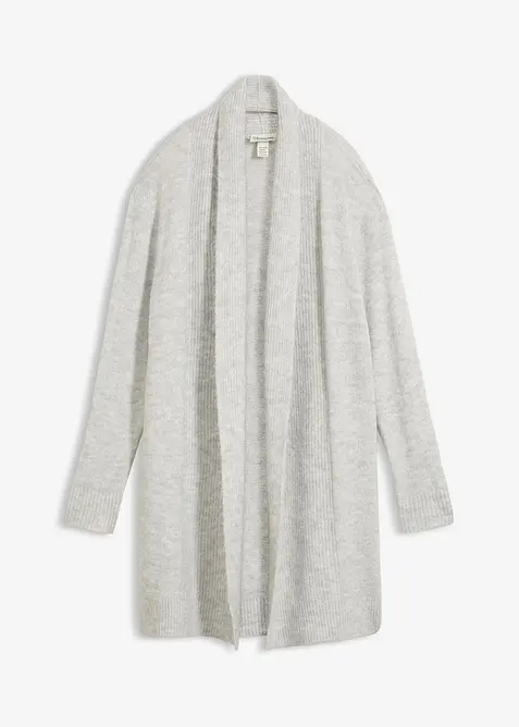Cardigan med sjalkrage, bonprix