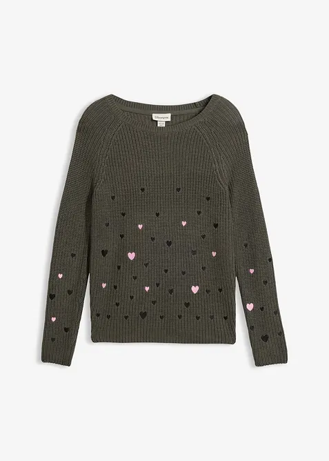 Tr&ouml;ja med broderi, bonprix