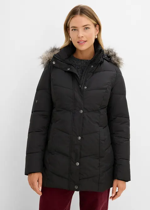T&auml;ckjacka med avtagbar huva, bonprix
