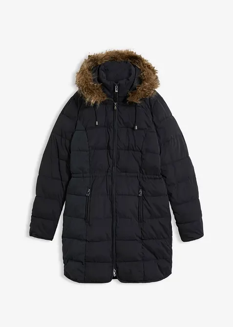 T&auml;ckjacka med huva, fodrad, bonprix