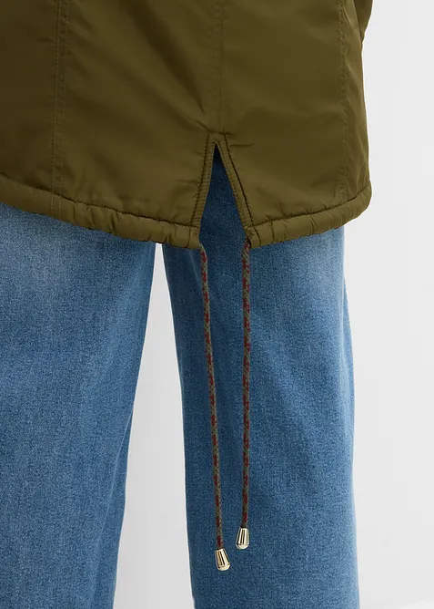 Parkas med teddyfoder, bonprix