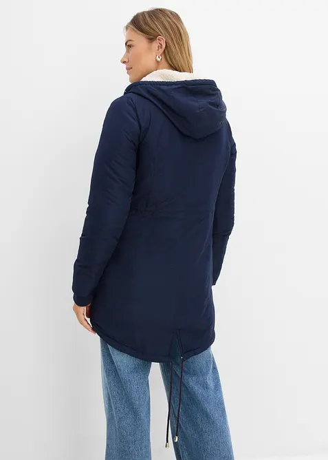 Parkas med teddyfoder, bonprix
