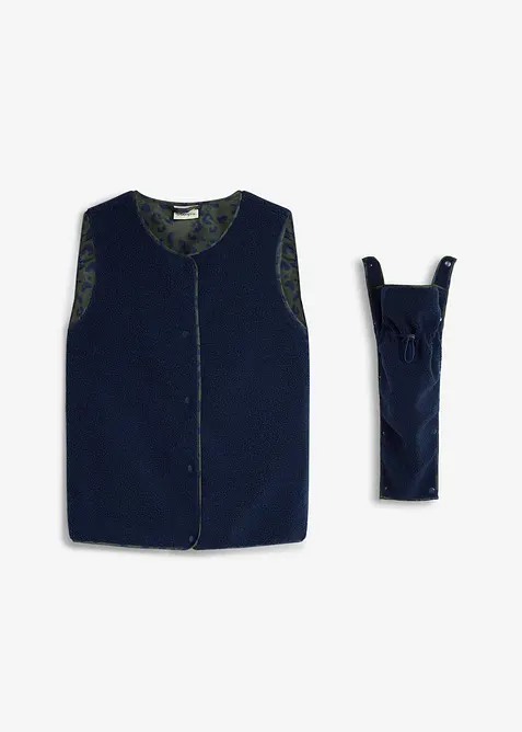 Mammav&auml;st med babyficka, i teddyfleece, bonprix
