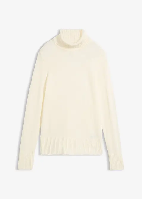 Finstickad polotr&ouml;ja i basmodell, bonprix