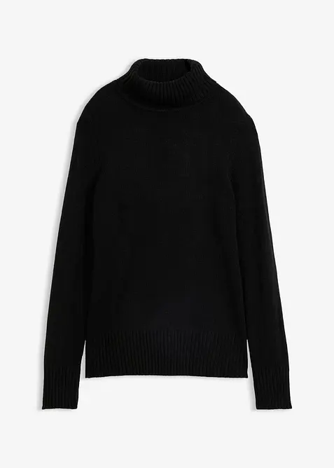 Finstickad polotr&ouml;ja i basmodell, bonprix