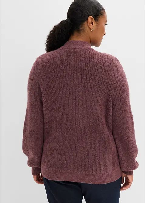 Cardigan med fl&auml;tm&ouml;nster, bonprix