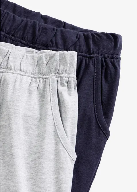 L&aring;ng pyjamasbyxa (2-pack), bonprix