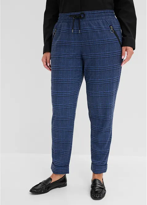 Dra p&aring;-byxa i jacquard, bonprix