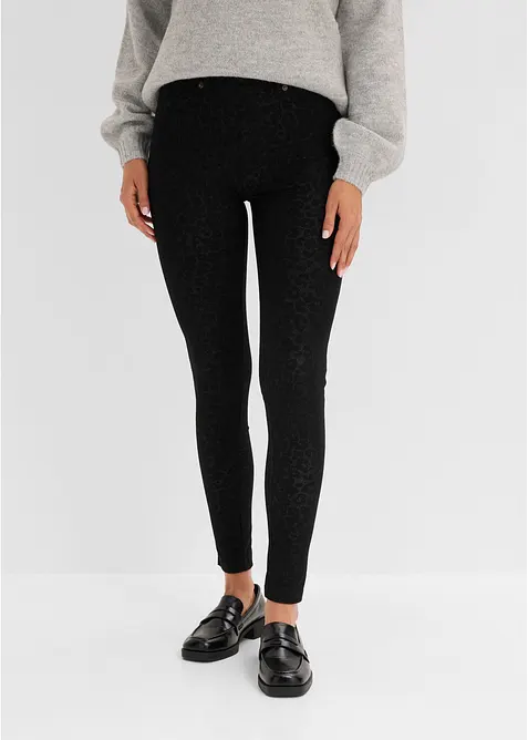 Leggings i denimstil, bonprix