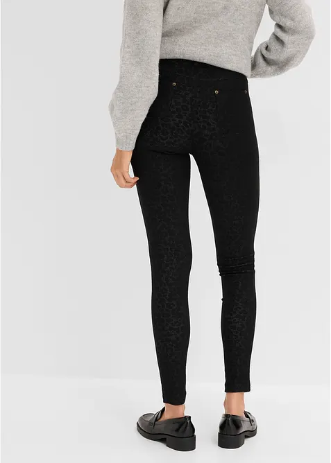 Leggings i denimstil, bonprix