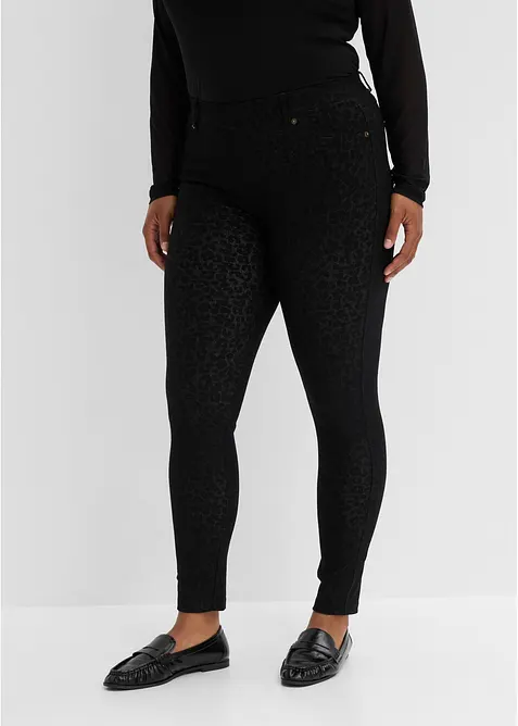 Leggings i denimstil, bonprix