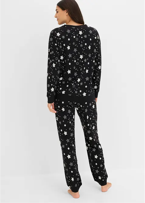 Pyjamas med ekologisk bomull, bonprix