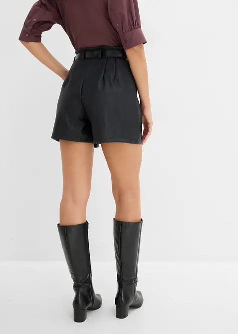 Shorts i skinnimitation med sk&auml;rp, bonprix