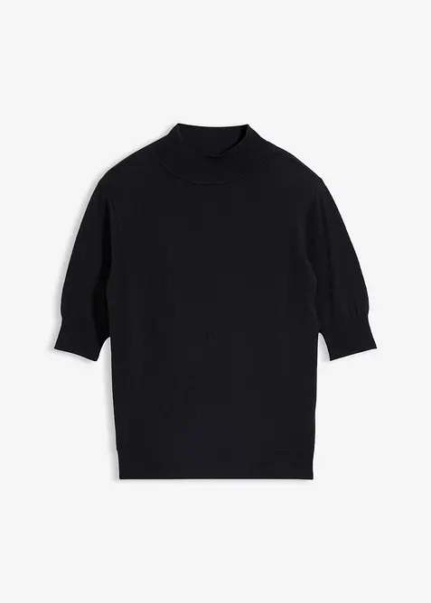 Polotr&ouml;ja i bomull och ull, bonprix