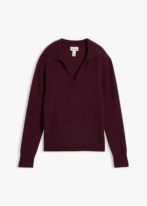 Kashmirtr&ouml;ja med Good Cashmere Standard&reg;-andel, bonprix