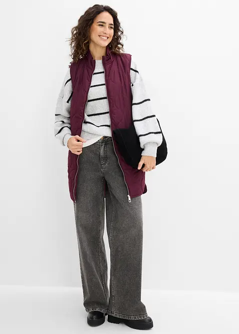 Extra tunn, quiltad v&auml;st, bonprix