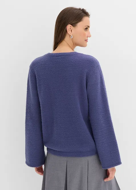 Mjuk tr&ouml;ja med vida &auml;rmar, bonprix