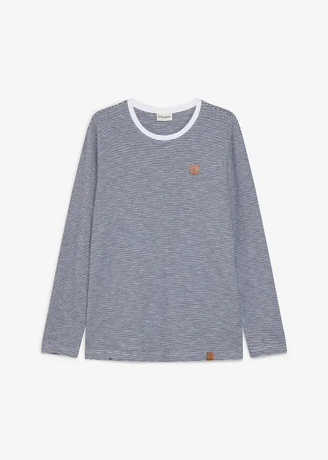 L&aring;ng&auml;rmad T-shirt i ekologisk bomull, bonprix