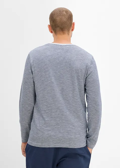 L&aring;ng&auml;rmad T-shirt i ekologisk bomull, bonprix
