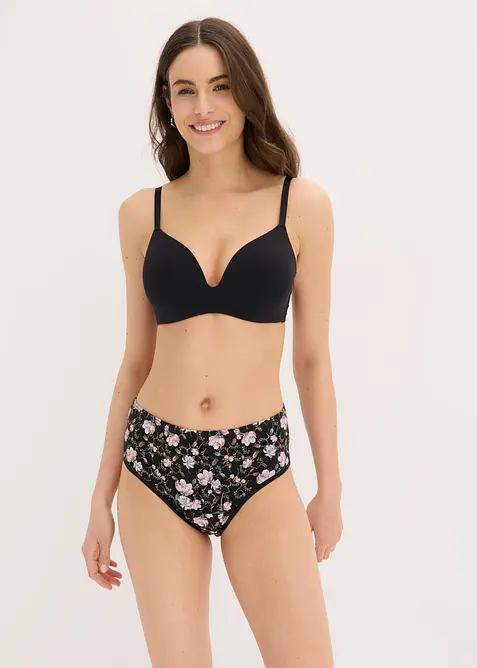 Menstrosa med medelh&ouml;g uppsugningsf&ouml;rm&aring;ga och bomull (2-pack), bonprix