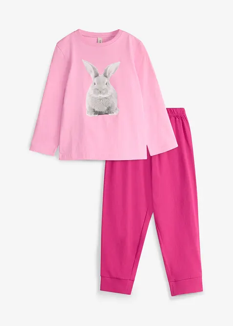 Pyjamas i ekologisk bomull, bonprix