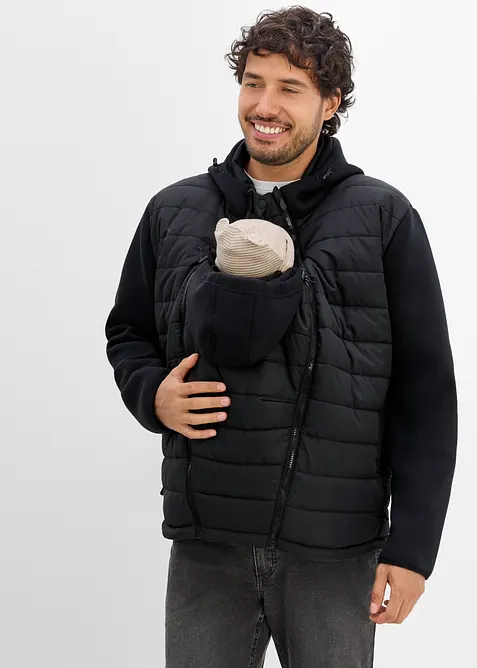 Pappajacka med babyficka (2 delar), bonprix